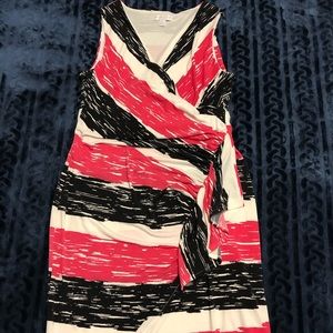 Cute Faux Wrap Dress